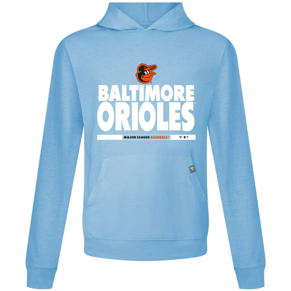 Baltimore Orioles Levelwear Relay Center Stage Long Sleeve Hooded T-Shirt Near Me