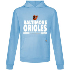 Baltimore Orioles Levelwear Relay Center Stage Long Sleeve Hooded T-Shirt Near Me