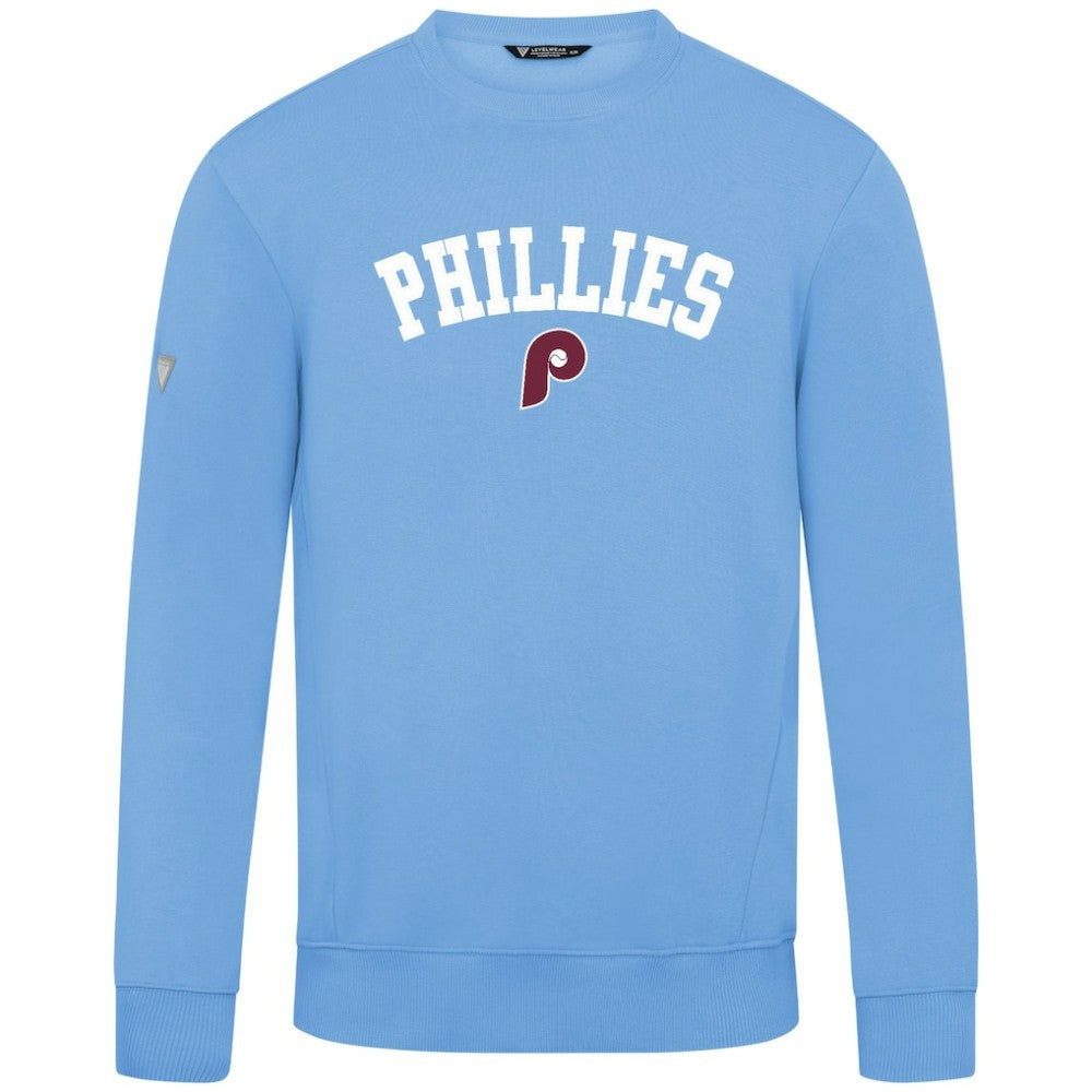 Philadelphia Phillies Levelwear Zane Felt Arch Pullover Sweatshirt Online