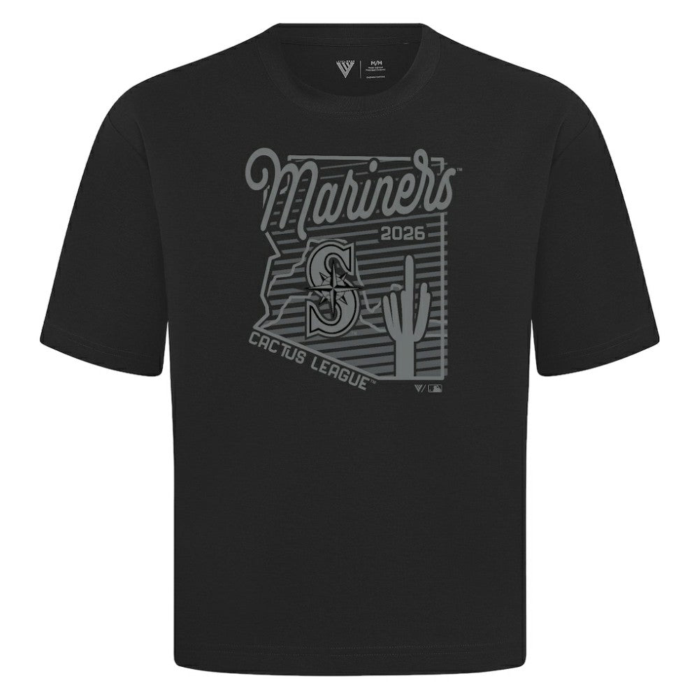 Seattle Mariners Levelwear Sunrise Luxe Signature Knit T-Shirt for sale