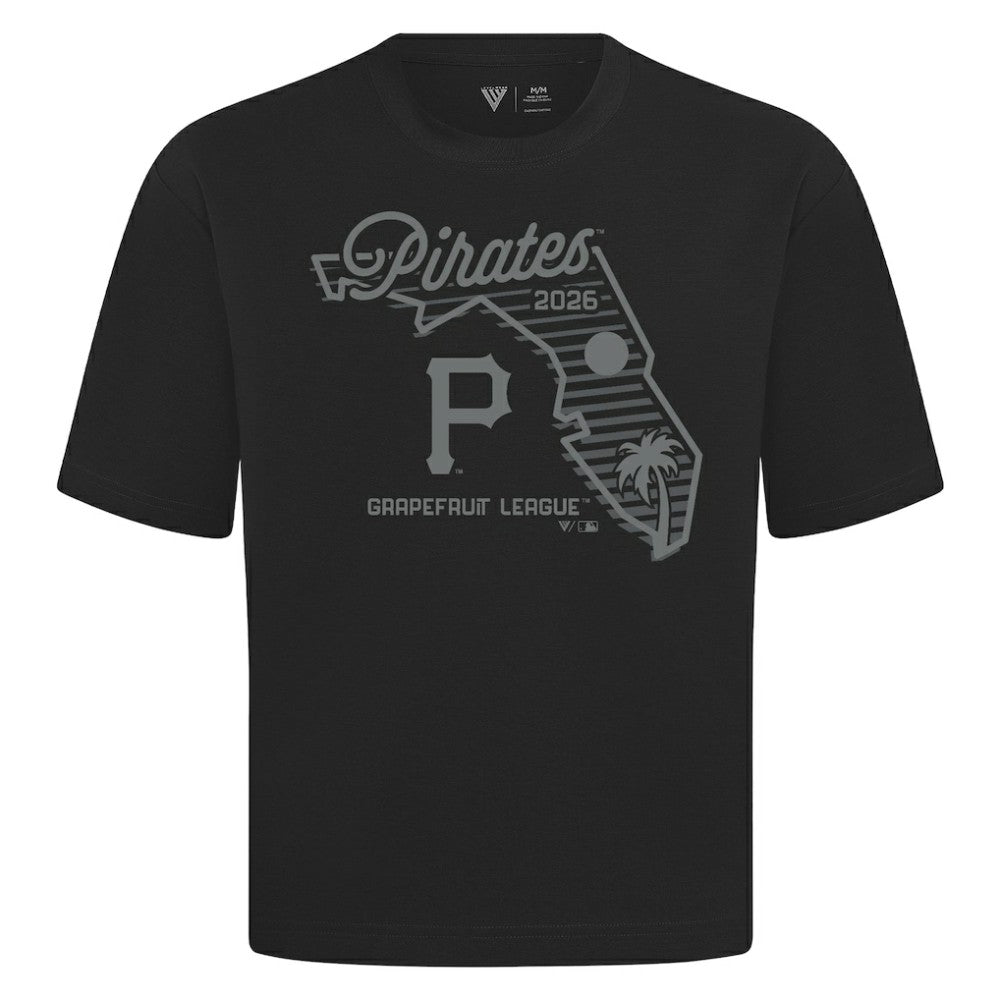 Pittsburgh Pirates Levelwear Sunrise Luxe Signature Knit T-Shirt Near Me