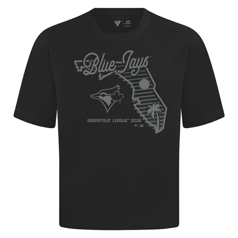 Toronto Blue Jays Levelwear Sunrise Luxe Signature Knit T-Shirt Discount