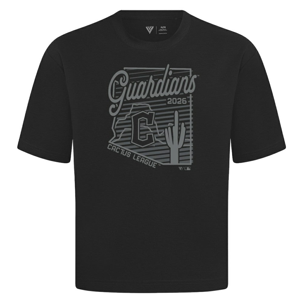 Cleveland Guardians Levelwear Sunrise Luxe Signature Knit T-Shirt Discount