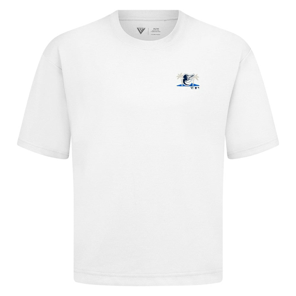 Baltimore Orioles Levelwear Panoramic Luxe Signature Knit T-Shirt Sale