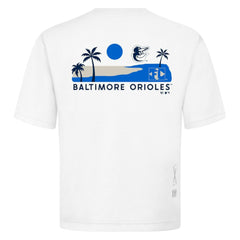 Baltimore Orioles Levelwear Panoramic Luxe Signature Knit T-Shirt Sale
