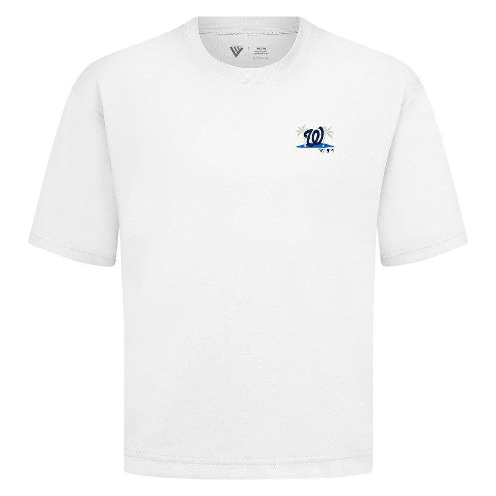 Washington Nationals Levelwear Panoramic Luxe Signature Knit T-Shirt Outlet