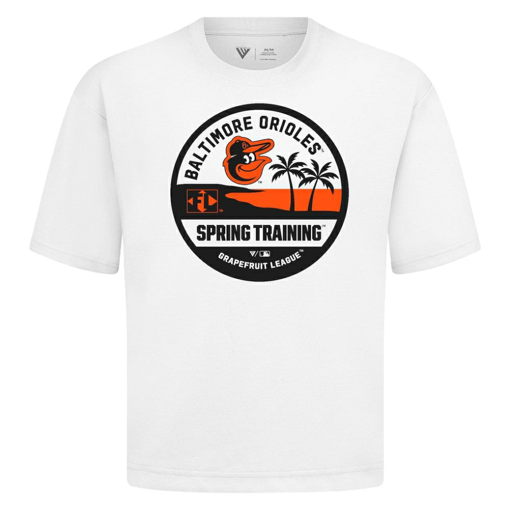 Baltimore Orioles Levelwear Spring Training Badge Luxe Signature Knit T-Shirt Sale