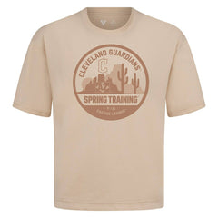 Cleveland Guardians Levelwear Spring Training Badge Luxe Signature Knit T-Shirt Sale