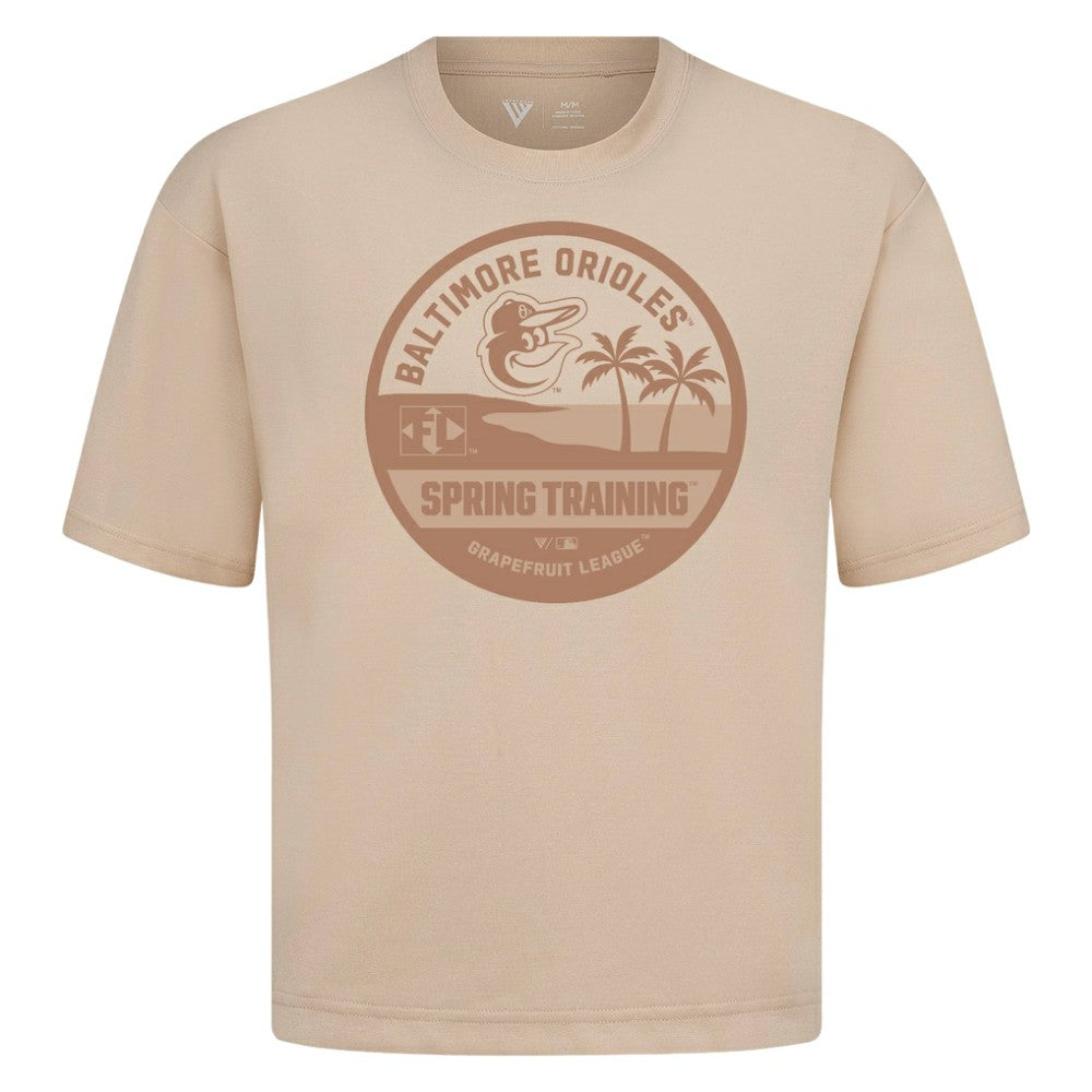 Baltimore Orioles Levelwear Spring Training Badge Luxe Signature Knit T-Shirt Outlet