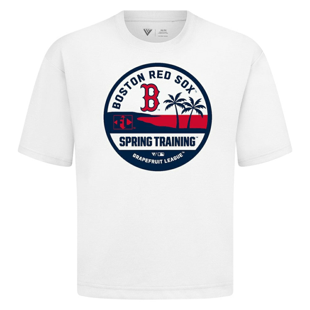 Boston Red Sox Levelwear Spring Training Badge Luxe Signature Knit T-Shirt Sale