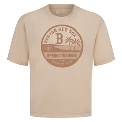 Boston Red Sox Levelwear Spring Training Badge Luxe Signature Knit T-Shirt Discount