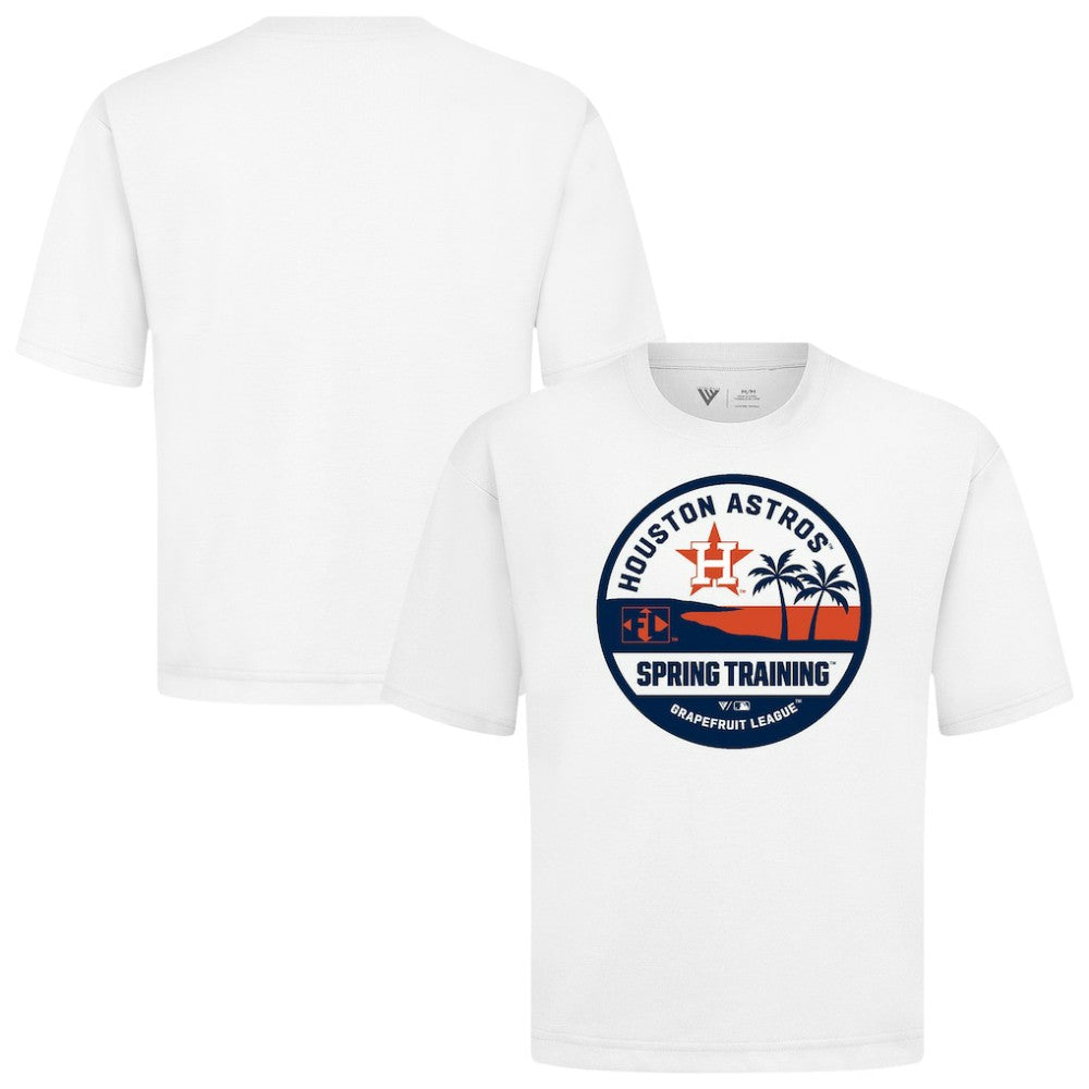 Houston Astros Levelwear Spring Training Badge Luxe Signature Knit T-Shirt Discount