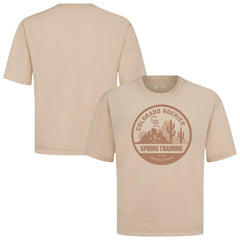 Colorado Rockies Levelwear Spring Training Badge Luxe Signature Knit T-Shirt Sale