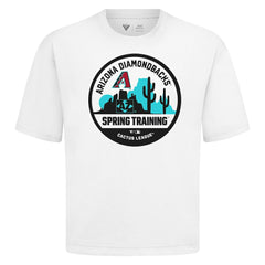 Arizona Diamondbacks Levelwear Spring Training Badge Luxe Signature Knit T-Shirt for sale