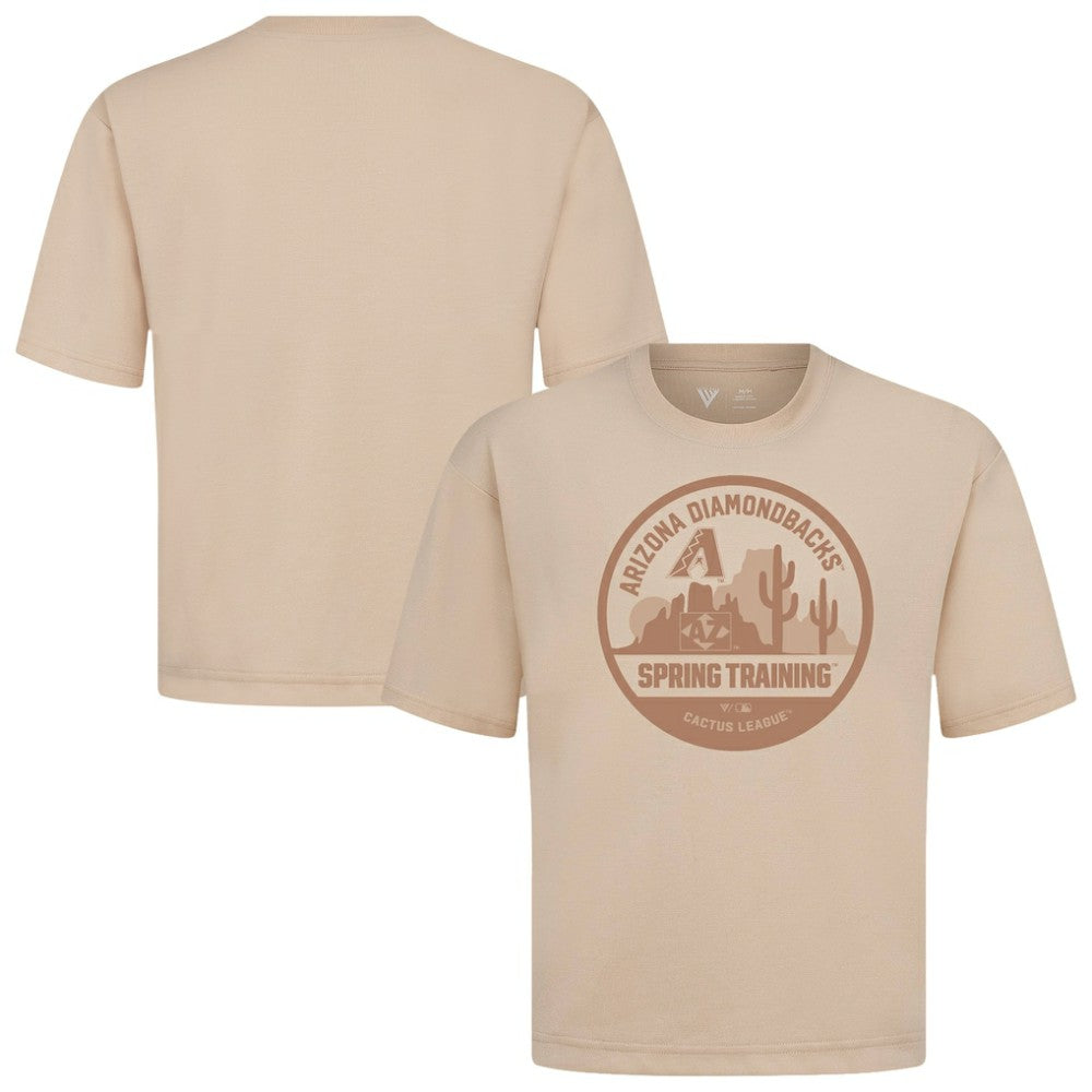 Arizona Diamondbacks Levelwear Spring Training Badge Luxe Signature Knit T-Shirt Outlet