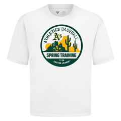 Athletics Levelwear Spring Training Badge Luxe Signature Knit T-Shirt Outlet