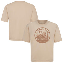 Cincinnati Reds Levelwear Spring Training Badge Luxe Signature Knit T-Shirt Sale