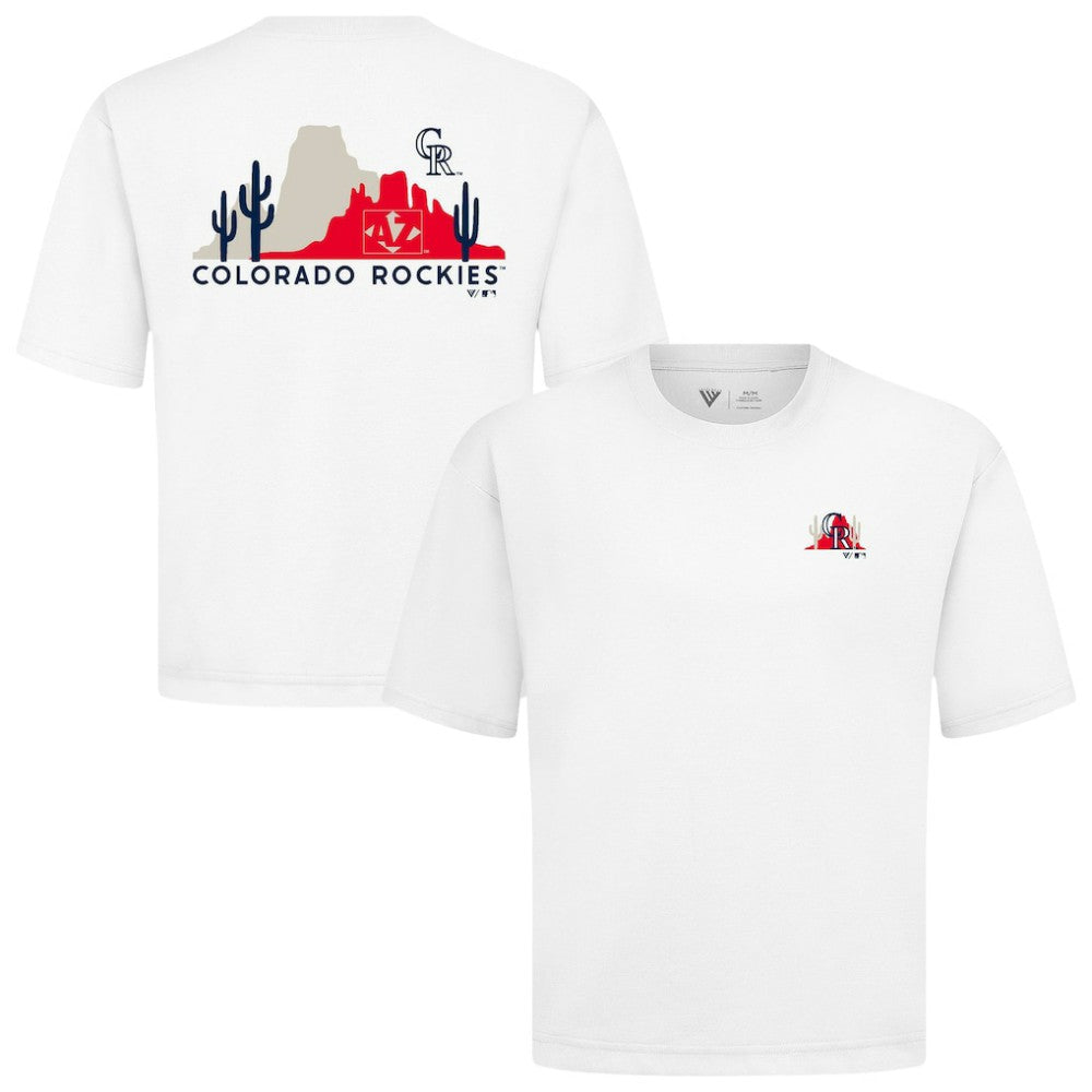 Colorado Rockies Levelwear  Luxe Signature Knit T-Shirt Discount