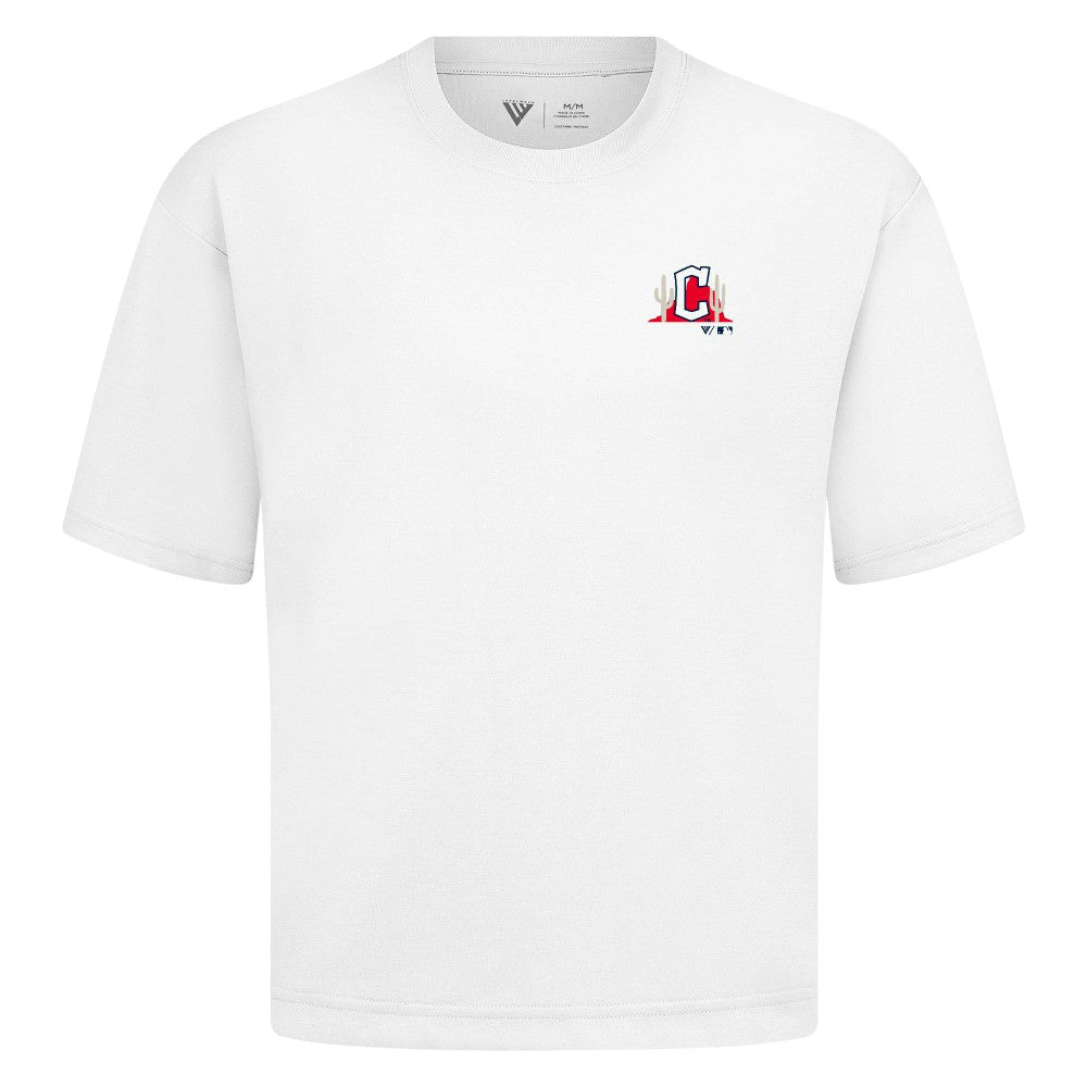 Cleveland Guardians Levelwear Panoramic Luxe Signature Knit T-Shirt Discount