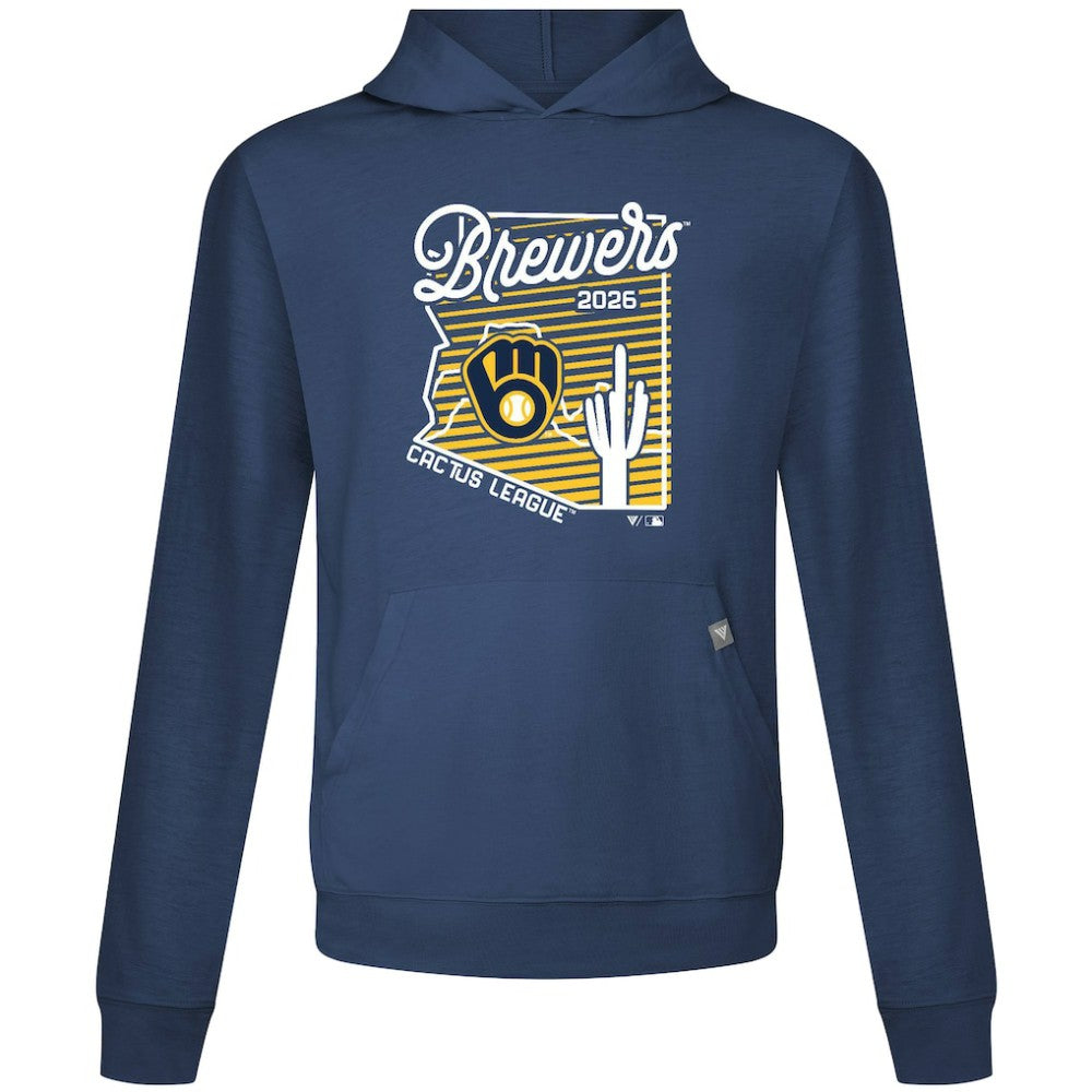 Milwaukee Brewers Levelwear Sunrise Relay Hoodie Online