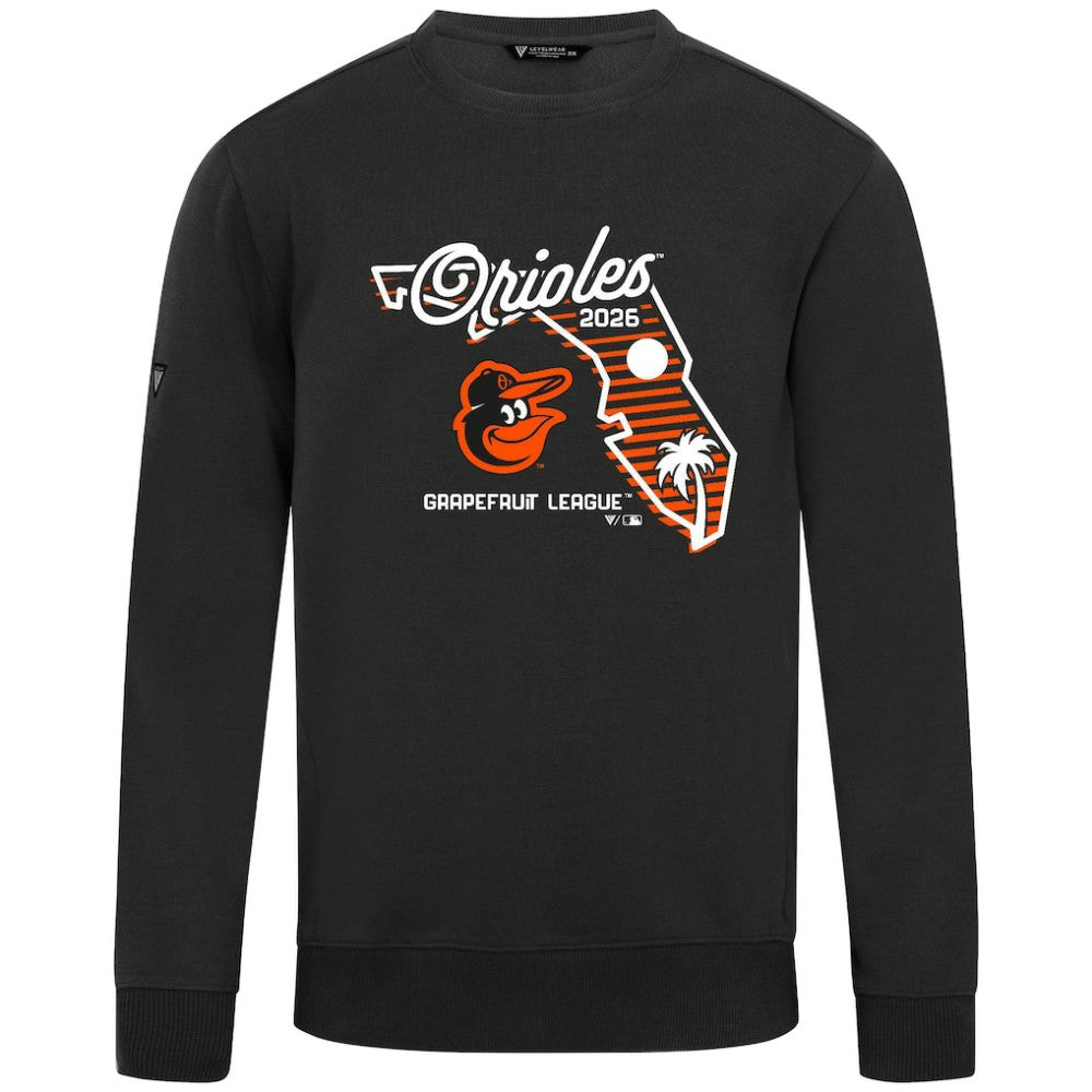 Baltimore Orioles Levelwear Zane Sunrise Sweatshirt Sale