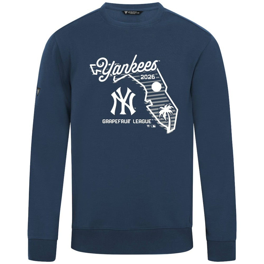 New York Yankees Levelwear Zane Sunrise Sweatshirt Discount