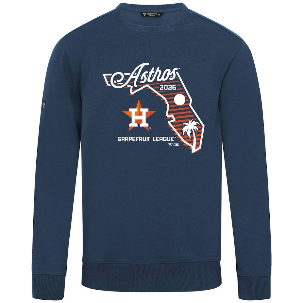 Houston Astros Levelwear Zane Sunrise Sweatshirt Online