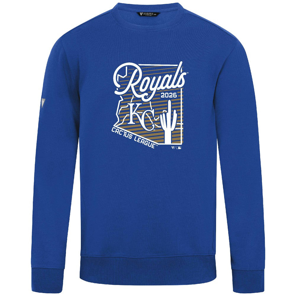 Kansas City Royals Levelwear Zane Sunrise Sweatshirt Outlet