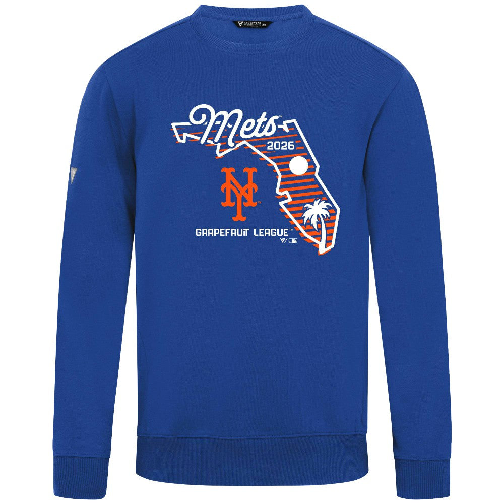 New York Mets Levelwear Zane Sunrise Sweatshirt Sale