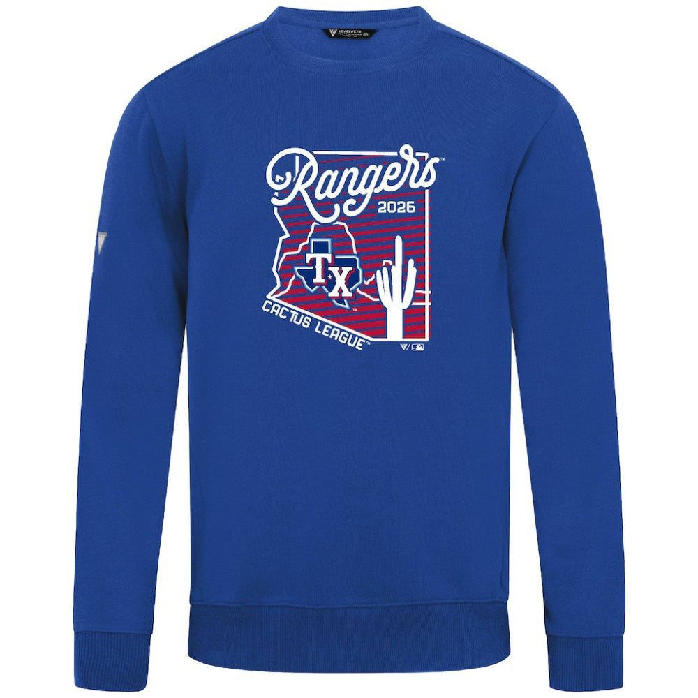 Texas Rangers Levelwear Zane Sunrise Sweatshirt Sale