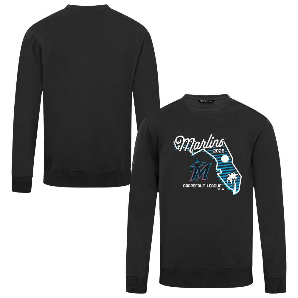 Miami Marlins Levelwear Zane Sunrise Sweatshirt Sale