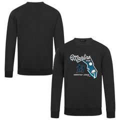 Miami Marlins Levelwear Zane Sunrise Sweatshirt Sale