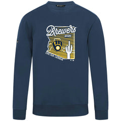 Milwaukee Brewers Levelwear Zane Sunrise Sweatshirt for sale