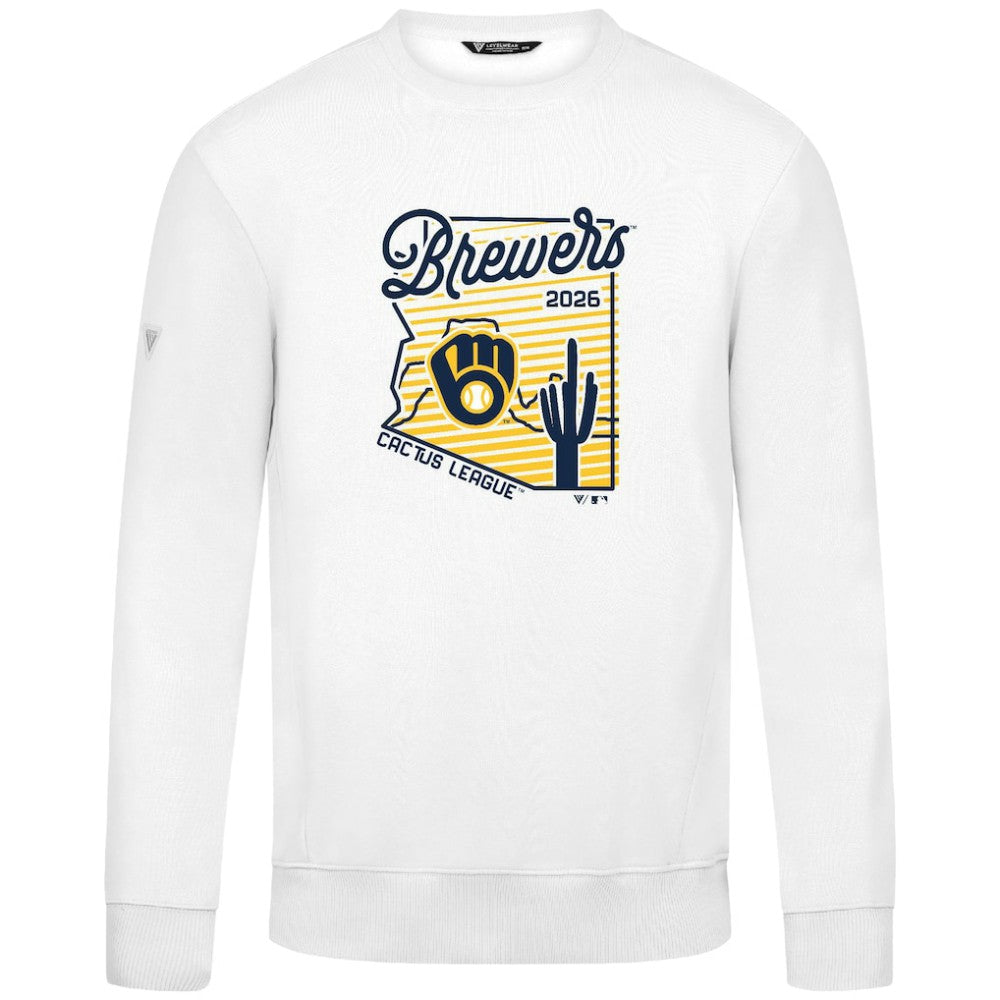 Milwaukee Brewers Levelwear Zane Sunrise Sweatshirt Outlet