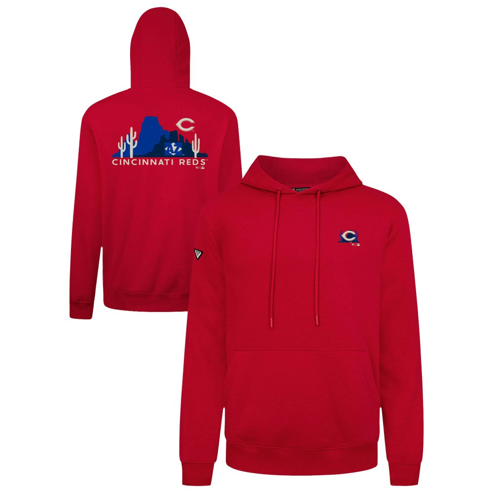 Cincinnati Reds Levelwear Panoramic Podium Hoodie for sale