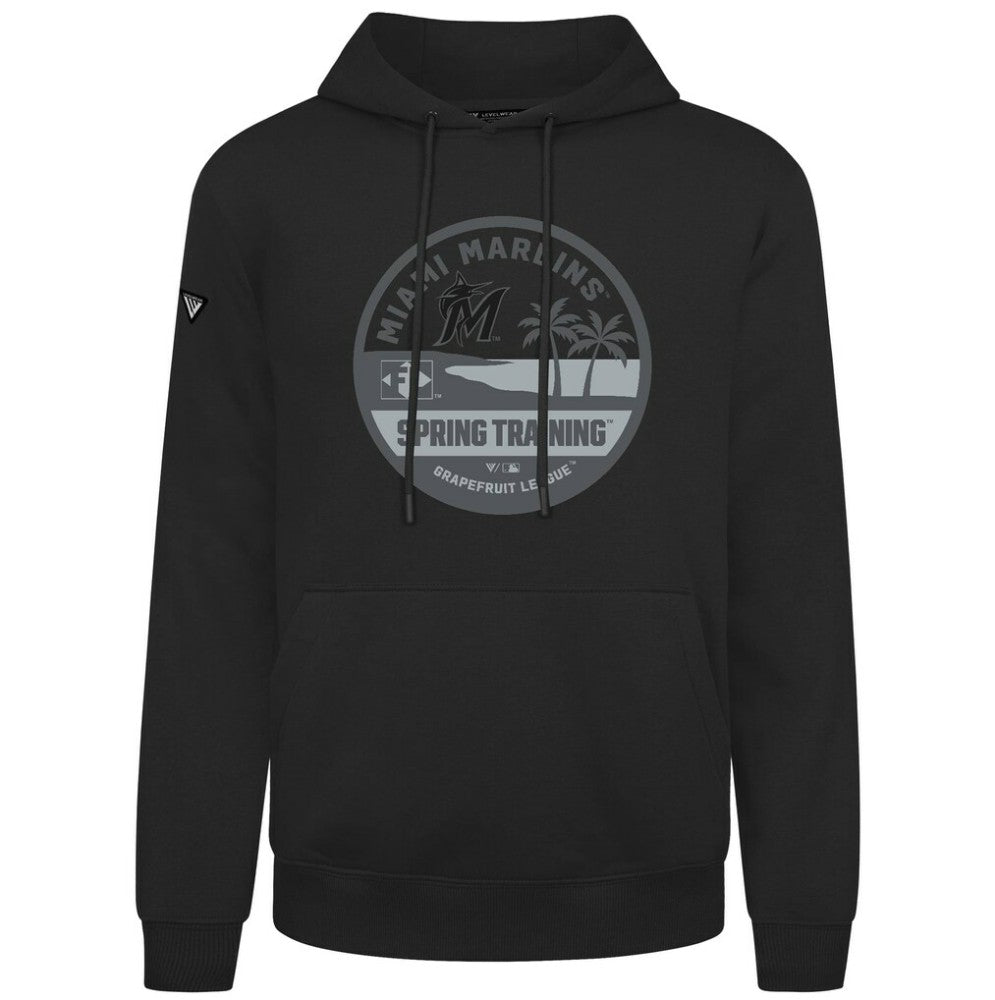 Miami Marlins Levelwear Spring Badge Podium Hoodie Discount