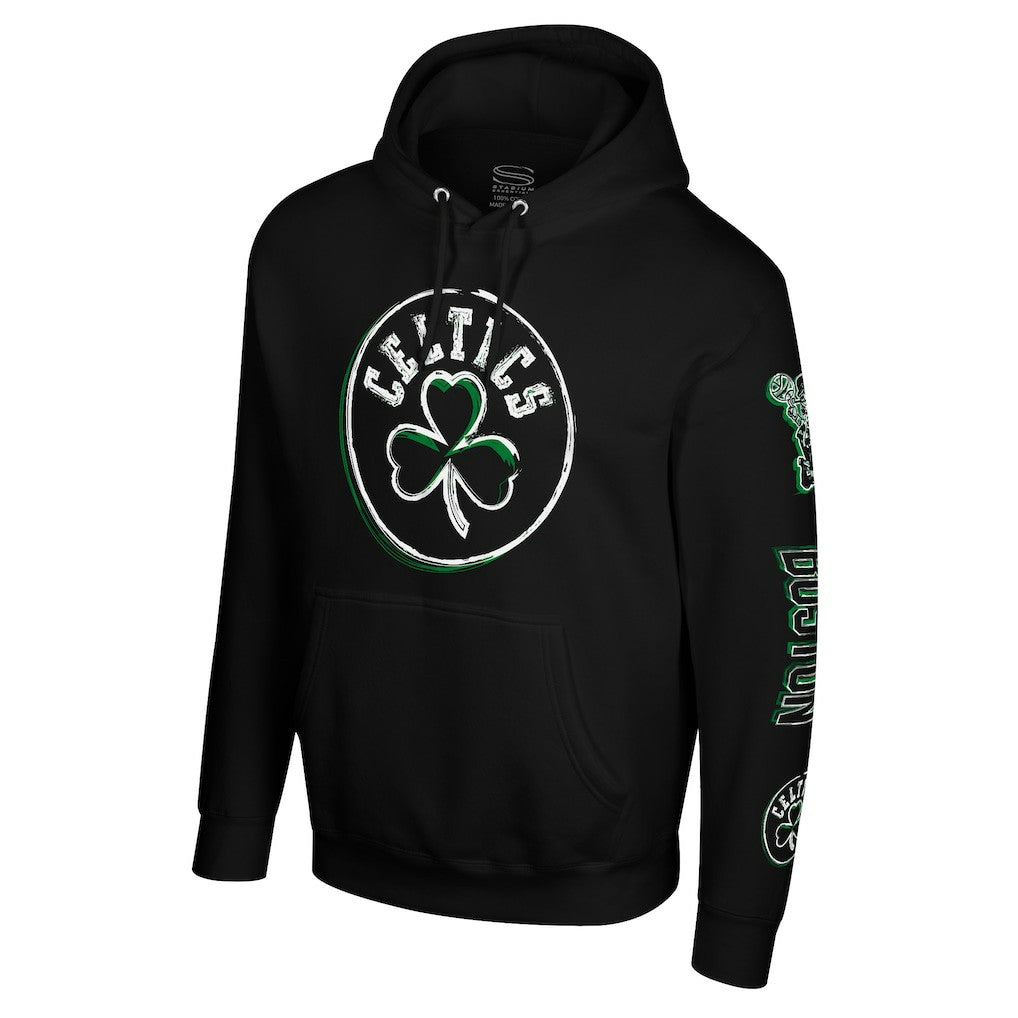 Boston Celtics Stadium Essentials Unisex Elementized Ride Hoodie Black