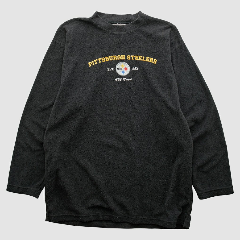 Pittsburgh Steelers NFL 2000s Pullover Sweatshirt - Black Vintage - Fanatics