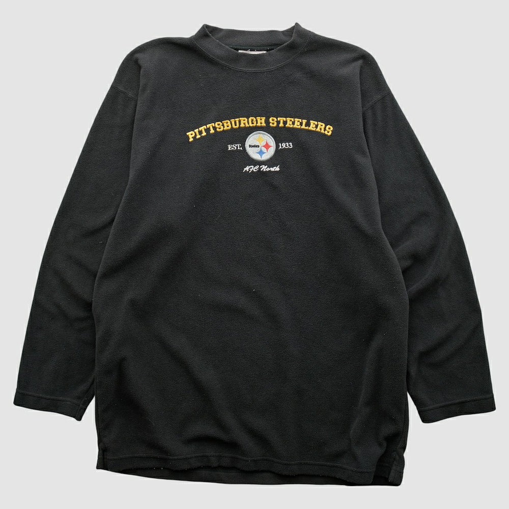 Pittsburgh Steelers NFL 2000s Pullover Sweatshirt - Black Vintage - Fanatics