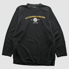Pittsburgh Steelers NFL 2000s Pullover Sweatshirt - Black Vintage - Fanatics