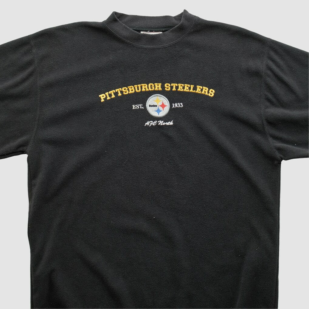 Pittsburgh Steelers NFL 2000s Pullover Sweatshirt - Black Vintage - Fanatics