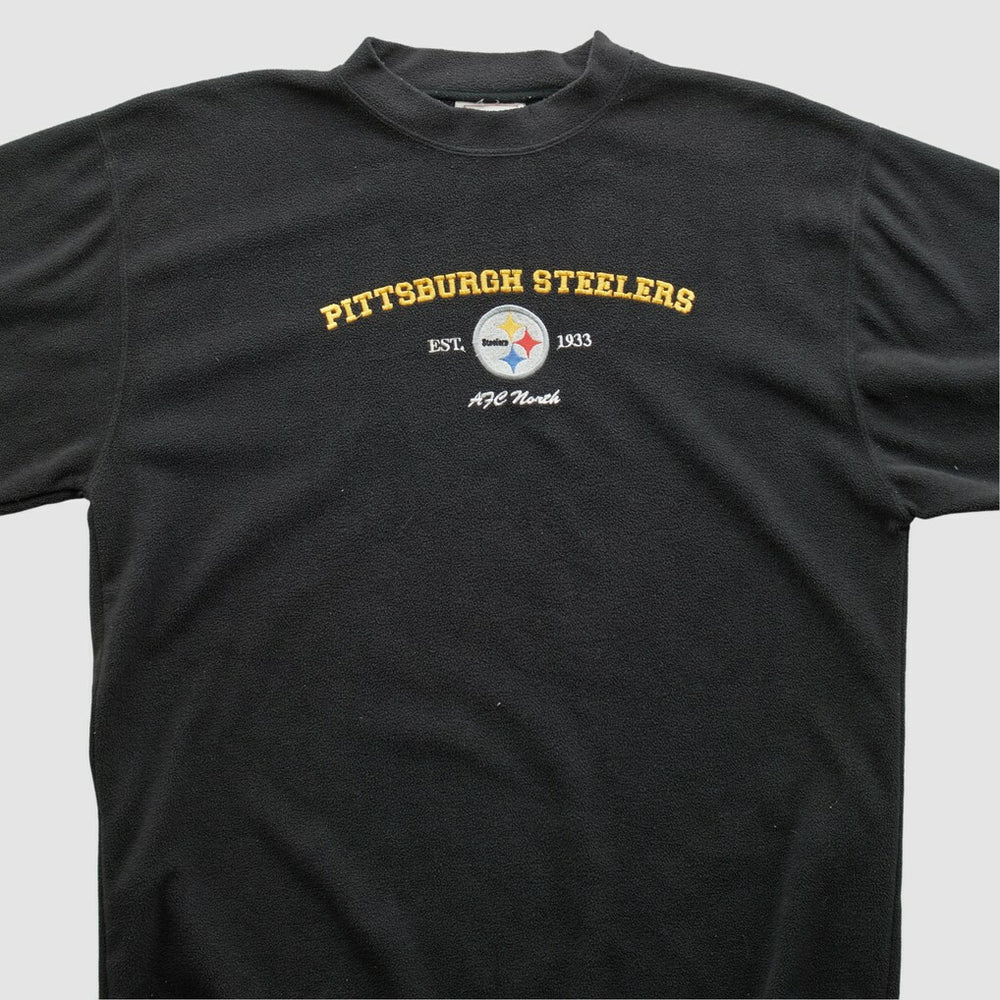 Pittsburgh Steelers NFL 2000s Pullover Sweatshirt - Black Vintage - Fanatics