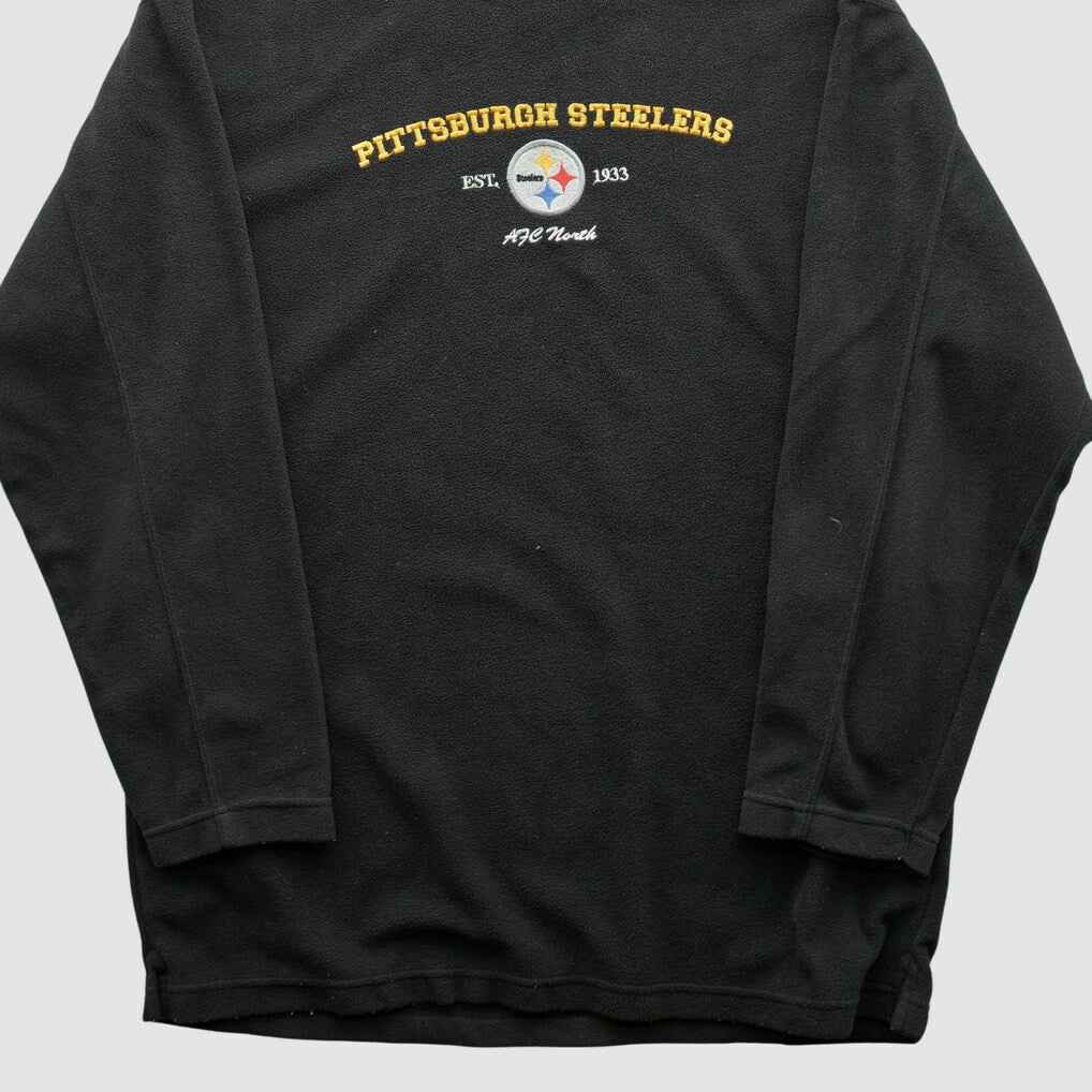 Pittsburgh Steelers NFL 2000s Pullover Sweatshirt - Black Vintage - Fanatics