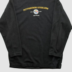 Pittsburgh Steelers NFL 2000s Pullover Sweatshirt - Black Vintage - Fanatics