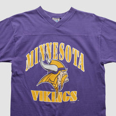 Minnesota Vikings Sport Attack 90s T-shirt - Purple Vintage - Fanatics