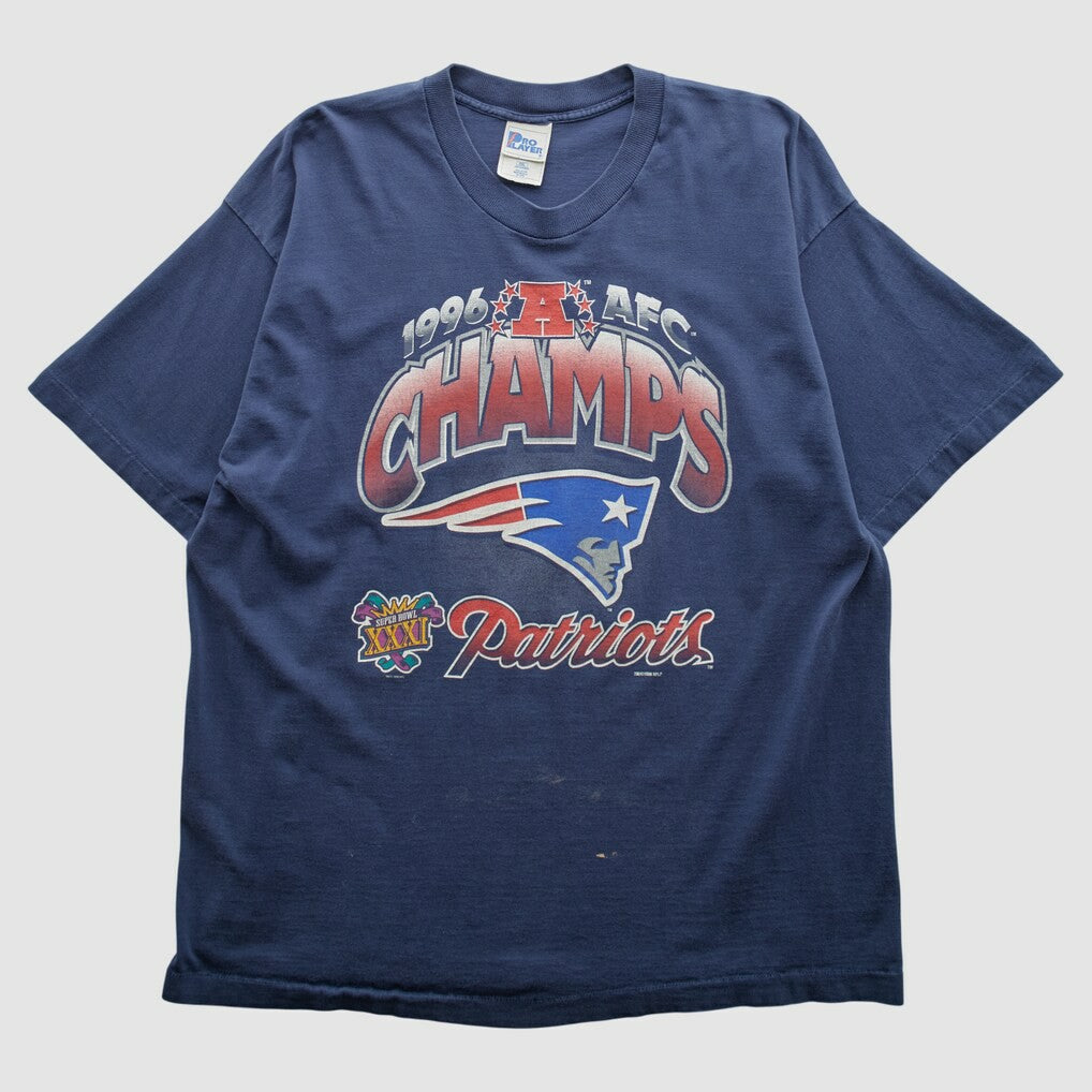 New England Patriots Pro Player 1996 T-shirt - Navy Vintage - Fanatics