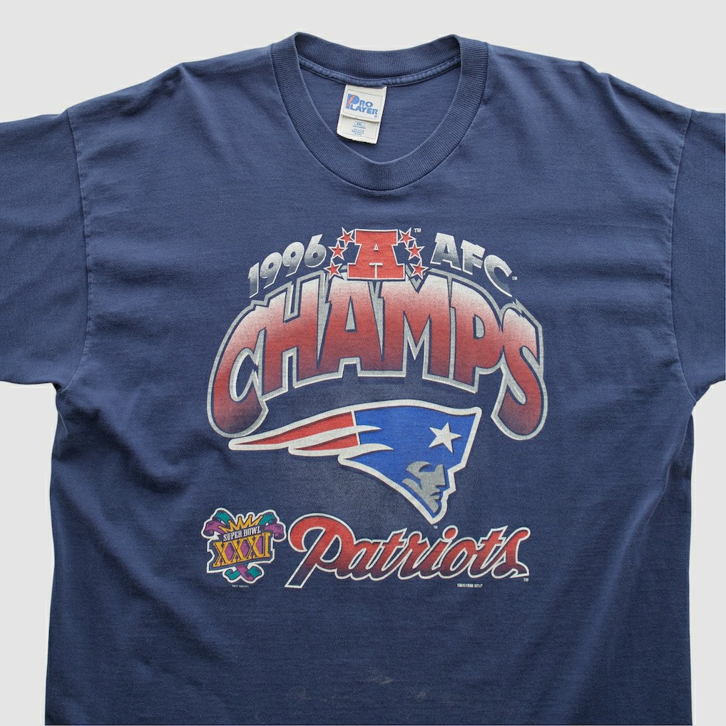 New England Patriots Pro Player 1996 T-shirt - Navy Vintage - Fanatics