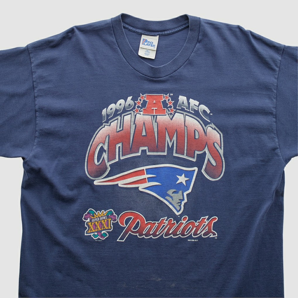 New England Patriots Pro Player 1996 T-shirt - Navy Vintage - Fanatics