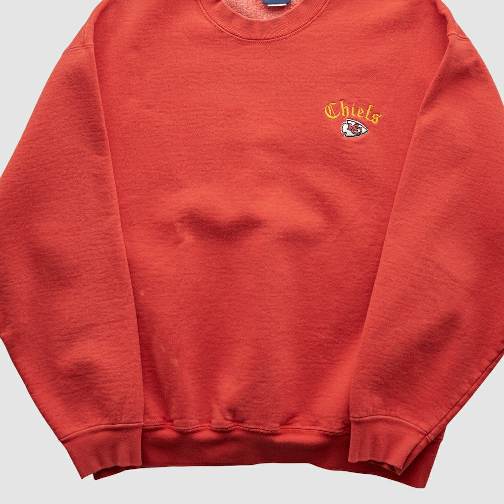 Kansas City Chiefs Galt Sand 90s Pullover Sweatshirt - Red Vintage - Fanatics