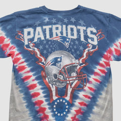 New England Patriots Majestic 2000s T-shirt - Blue Vintage - Fanatics